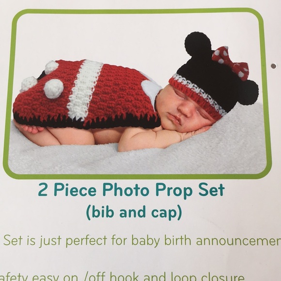 0-3M DISNEY Minnie Mouse infant newborn costume - Picture 8 of 8